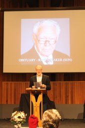 Walter Straker Funeral